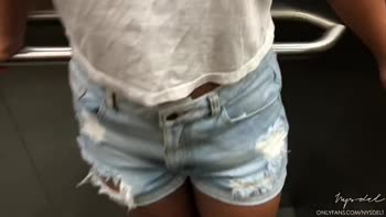 Nysdel's Steamy Secret: Brunette Blows Best Friend's Boyfriend Before BBC FaceFuck