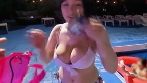 Sexy Nene's Big Spilling I-Cup Boobs with Chewy Body Indulgence - Apparel Store Clerk