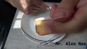 Today you have a sandwich for breakfast with my nails, saliva and hair! WMV