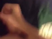 Small twink Bust load on chest