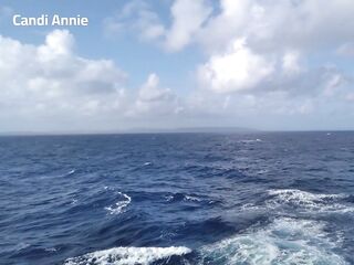 Caribbean Cruise with Hot GILF mother I'd like to fuck Candi Annie