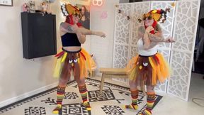 Turkey Trot Bellybutton WORSHIP Secret - Scarlett Peach & Babz HIDEF