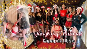 Gangbang with Santa&#039;s reindeer