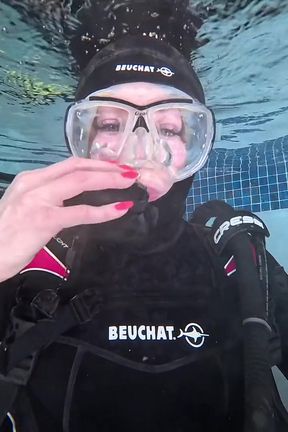 Bubble Tease: Underwater JOI in Full Scuba Gear