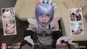Fat Ass Asian Chick Miu Akino Gets Pounded Hard - NuCosplay