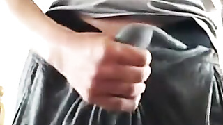 Hungarian Fellow Milks His Fat Manstick