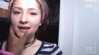 MAMACITAZ - 19 yo Year Mature Latina Maid Cleans Landlord's Hard Cock Slut two