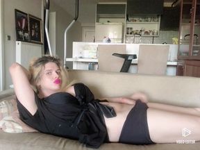 Huge tits shemale Tanya squirting cum