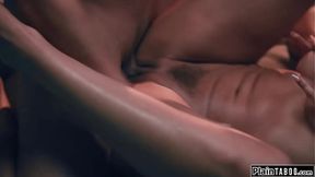 Stepson anus fucksstepmom's large breasts, returning her to reality