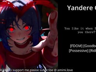 Yandere girlfriend Rides your dong calling u a worthwhile male