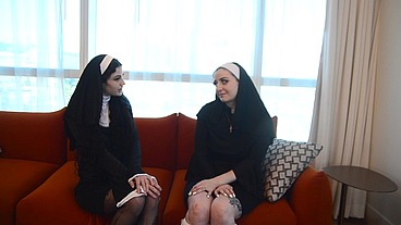 Virgin Nuns Learn how to Use Their Assholes for The Lord