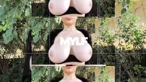 Hot women get fucked by gigantic cocks on MYLF