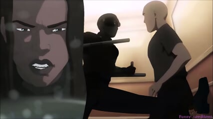 Splinter Cell Deathwatch BALLBUSTING Zinnia McKenna NUTSHOTS at 0.49 & 1.10