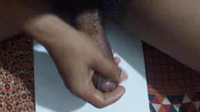 Hot Desi Indian Oil Massage Ended with Cumshot