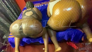 big BIG TINS XXL!!! Gold Coasts most sexxxxy Ssbbws unite once again to take down lucky BBC!!