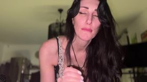 Hot milf getting orgasm and sucking dick