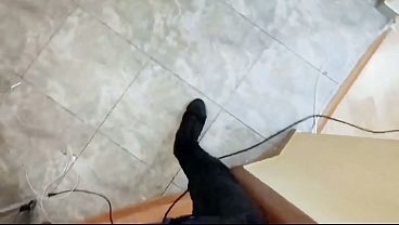 I caught that bitch red-handed stealing from me, so I punished her.