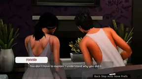 Leela gives Ronnie a steamy oral delight before they engage in horny