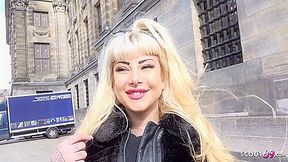 Real Dutch Gal Kitana Coarse Anal Screw At Street Pickup Casting