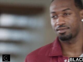 BLACKED Hawt Fresh Hotty Group Blake Blossom, Sky Wonderland & Scarlet Skies Have Eager three BBC Fuckfest