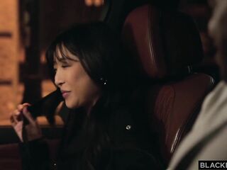 BLACKEDRAW Sultry Podcaster Emiri Momota Gets A Ride And BBC From A Stranger