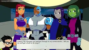 Raven and Starfire Spark Forbidden Desire in Hot Teen Titans Tryst