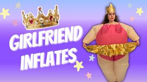 Girlfriend Inflates - You Walk In On Your GF Trying On Her New Inflatable Suit & Decide To Masturbate While She Inflates. Includes Body Inflation, Jerk Off Encouragement, Body Worship & Cum Countdown