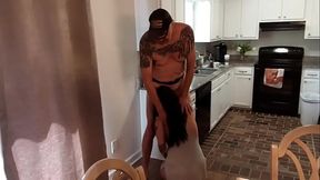 DSC18-5) Brooke Lyn Sandra Moore Old Guy Plays &ldquo_Naked Cop&rdquo_ Gets Blowjob, Eats Pussy and Fucks MILF