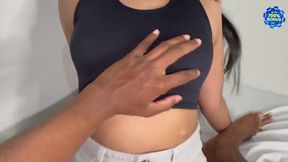 Stepsis sloppyblowjob cum in mouth and eat / කොහොමද කෙල්ල කටින් කොල්ලට කෑගැස්සිලා බඩු පනින්න දෙන සැප