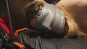 Silver-Tape Hogtie with Steel & Leather – Blind, Muted & Endlessly Vibed (9:10)