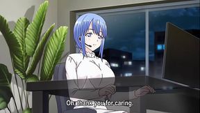 Busty hentai girl fucked by coworker