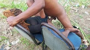 Two Friends Taking Turns on My Juicy Pussy