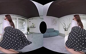 Paula Shy Enjoys Kinky Hardcore and Sexy Solo Through Virtual Reality