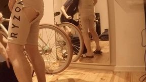 injured cyclist step dad, caring horny son - full version