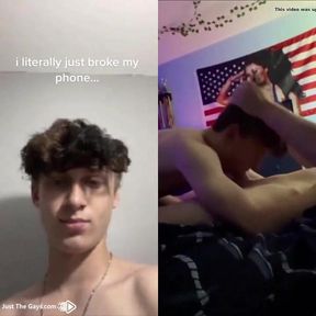 TikToker turned cocksucker