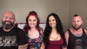 Desperate Amateurs hot big tit moms getting their backs blown out dripping wet tight pussies in sexy swinger bbc action