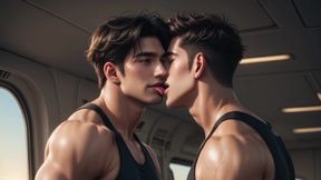 Dangerous Gay Anal Sex on a Stuck Cable Car. Cumming in Their Little Asses High up.