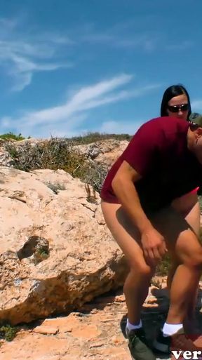 Small tits german holiday bitch found guy for mallorca outdoor fuck   Clip 1