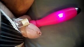 Sissy Chastity Tease - Homemade