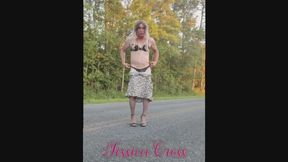 Stripping Outside #1