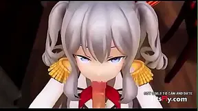 Cute Anime Beauty Gives Steamy Blowjob Leading to Explosive Pleasure
