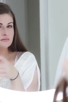 Innocent Liddy Tyler does ass to mouth with her cheating step dad on her 18th birthday