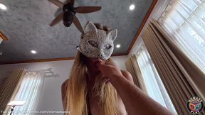 Watch Us Edge &amp; Tease Until She Squirts All Over My Cock And We Cum At The Same Time