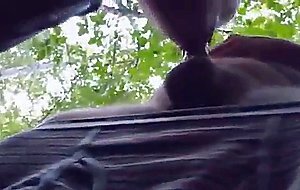 Sucking in the park