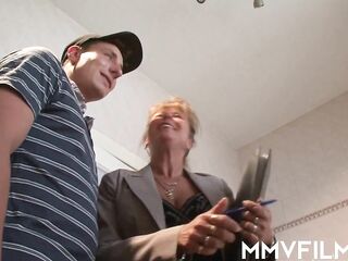 German Swinger Petra Wegat in a Washroom 3-Some