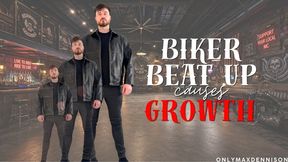 BIKER BEAT UP CAUSES GROWTH