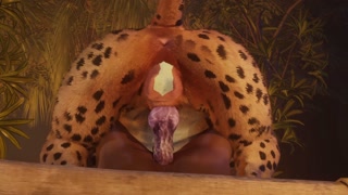 Cheetah Yiffs Twink Boy &amp; Cums Inside Him (Furry Gay Sex) | Wild Life Furries