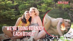 Ersties - Hanna and Jin Explore Passionate Outdoor Lesbian Action