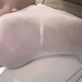 Bulging Pumping See Thru Womansgear