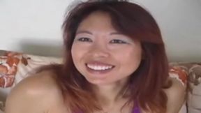 Asian lewd MILF amateur crazy porn video